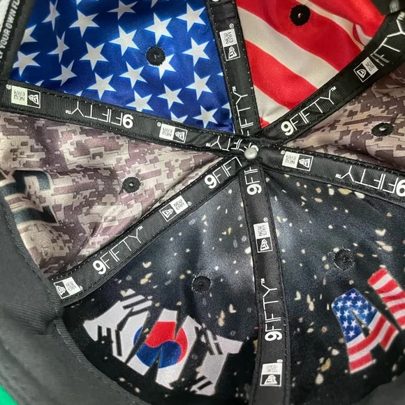 Colorado Buffaloes South Korea & USA Flag New Era 9FIFTY Mens Snapback Hat Cap